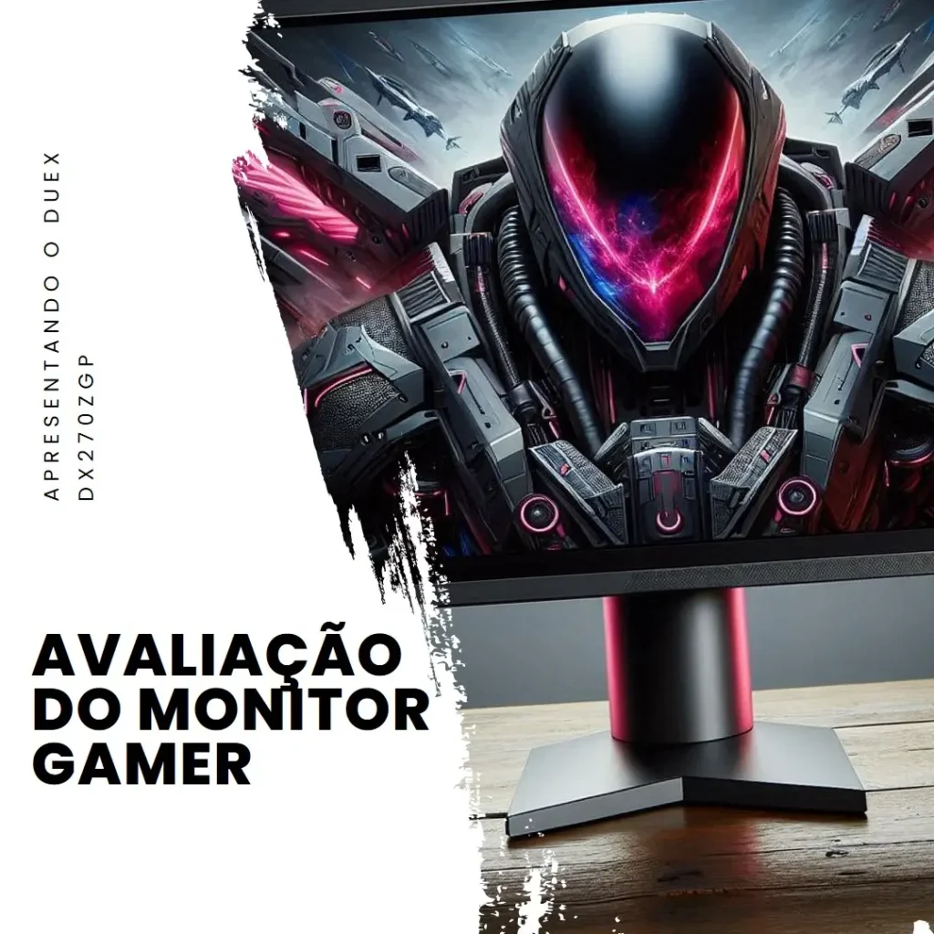 Monitor Gamer Duex Dx270zgp, 27 Pol, FHD, 1ms, 240Hz, FreeSync