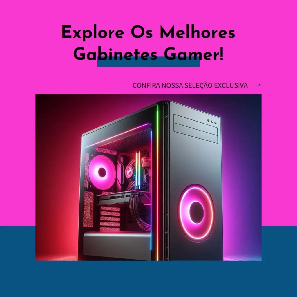 Principais Cinco Gabinete Gamer Atx