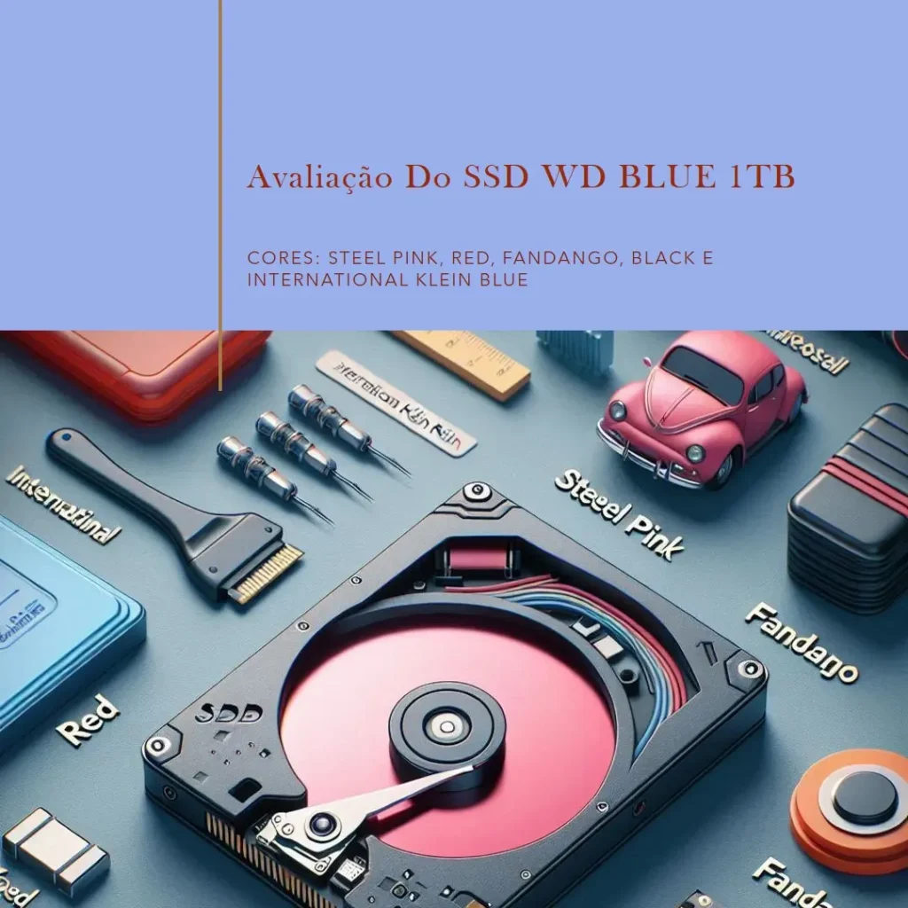 SSD 1TB WD BLUE SN550 M.2 2280 PCIe Gen3 x4 NVMe 1.3 - WDS100T2B0C
