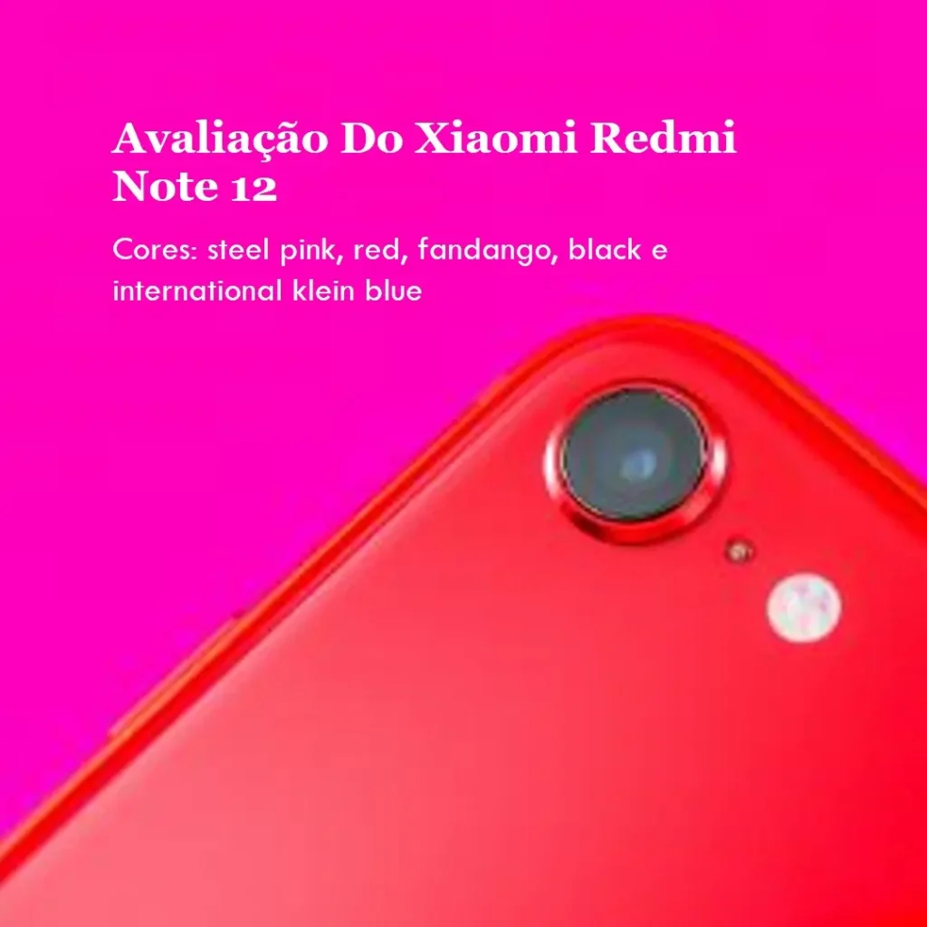 Smartphone Xiaomi Redmi Note 12 5G com 128 GB de ROM e 4 GB de RAM