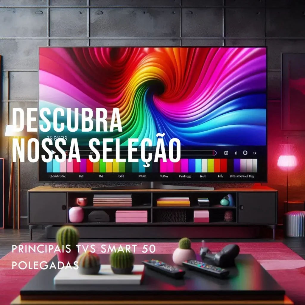Principais Cinco televisão smart 50 polegadas
