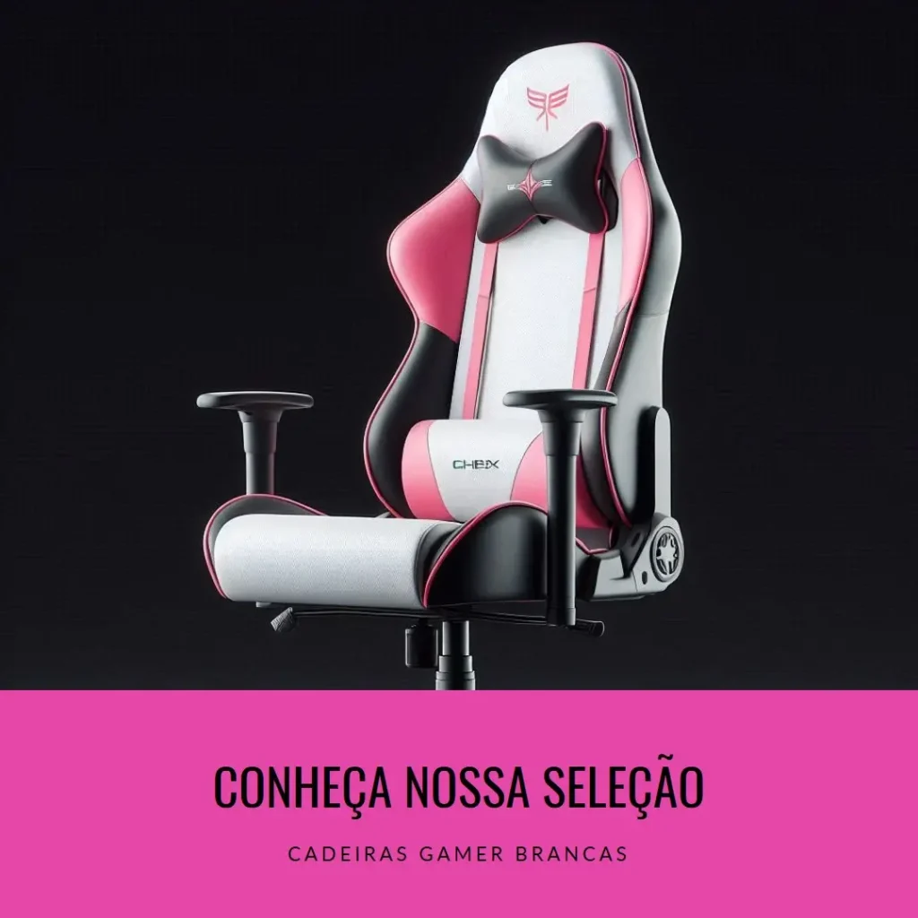 Principais 5 cadeira gamer branca