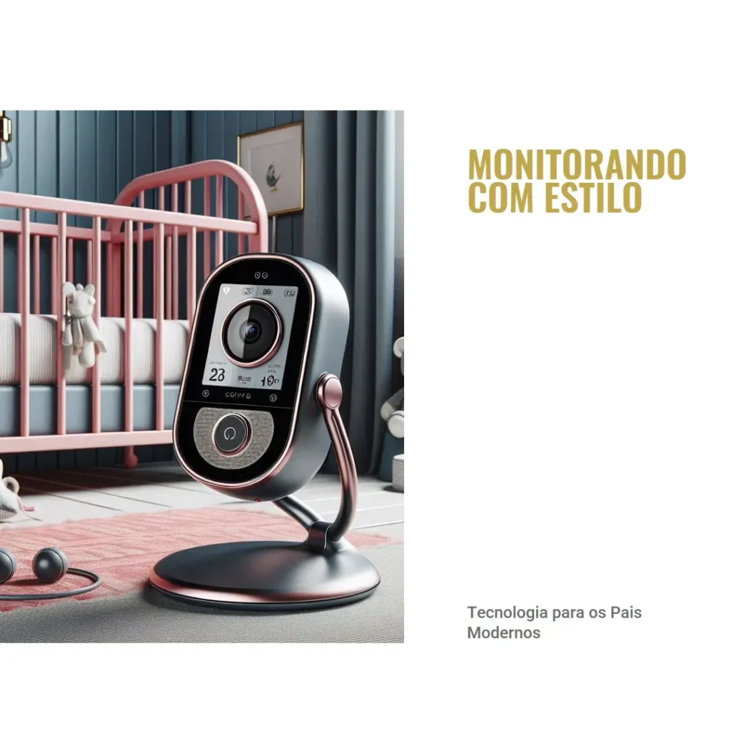 Motorola Babá Eletrônica MBP481 - Tela de 2'', Zoom Digital e Visão Noturna