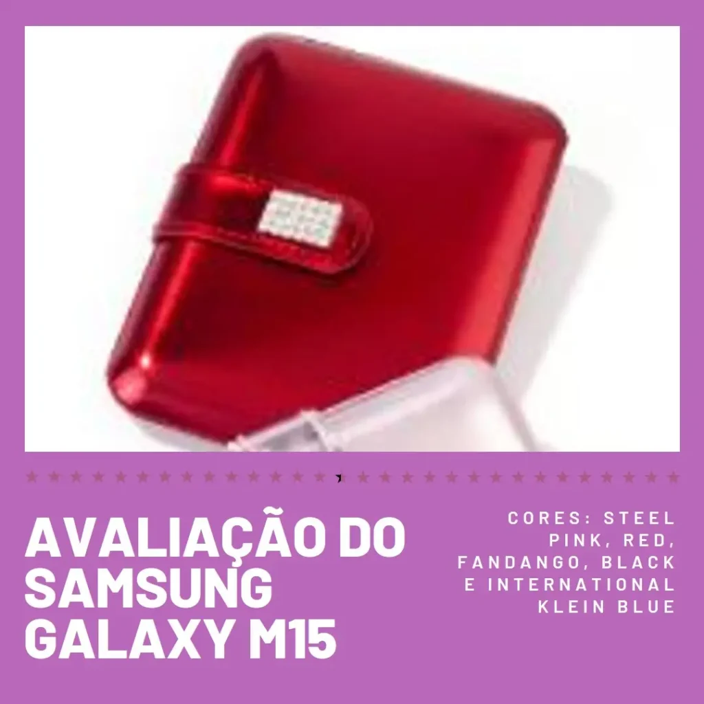 Review: Celular Samsung Galaxy M15 5G, Bateria 6000mAh, Câmera Tripla até 50MP, 128GB