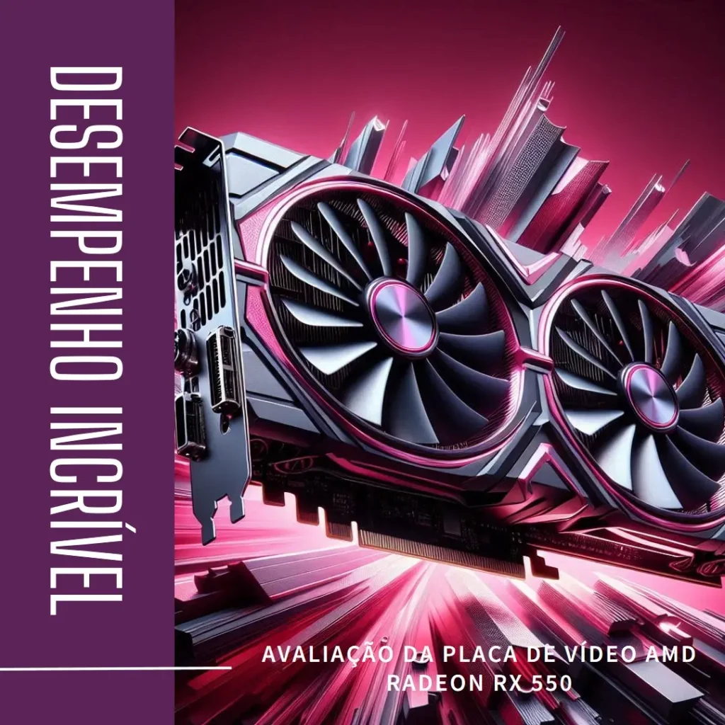 Placa de Vídeo AMD Radeon RX 550 4GB GDDR5 128 Bits – PCYES Graffiti Series