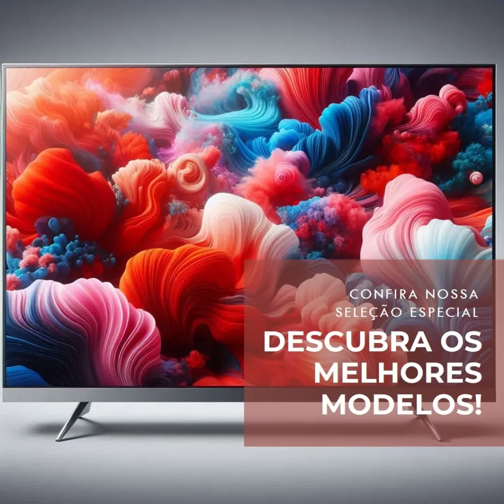 Cinco Principais Modelos de TV 50