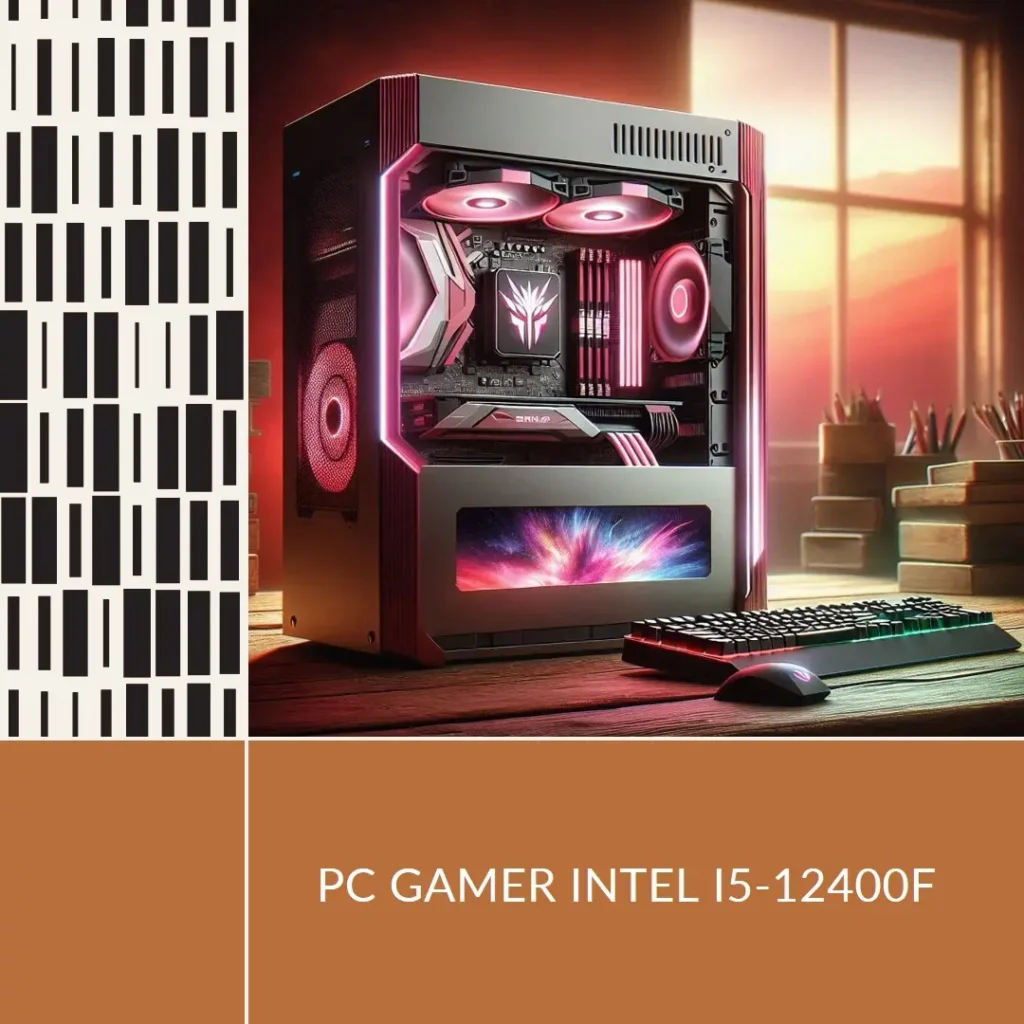 PC Gamer Intel i5-12400F, Intel ARC A380, 16GB DDR4, SSD 512GB