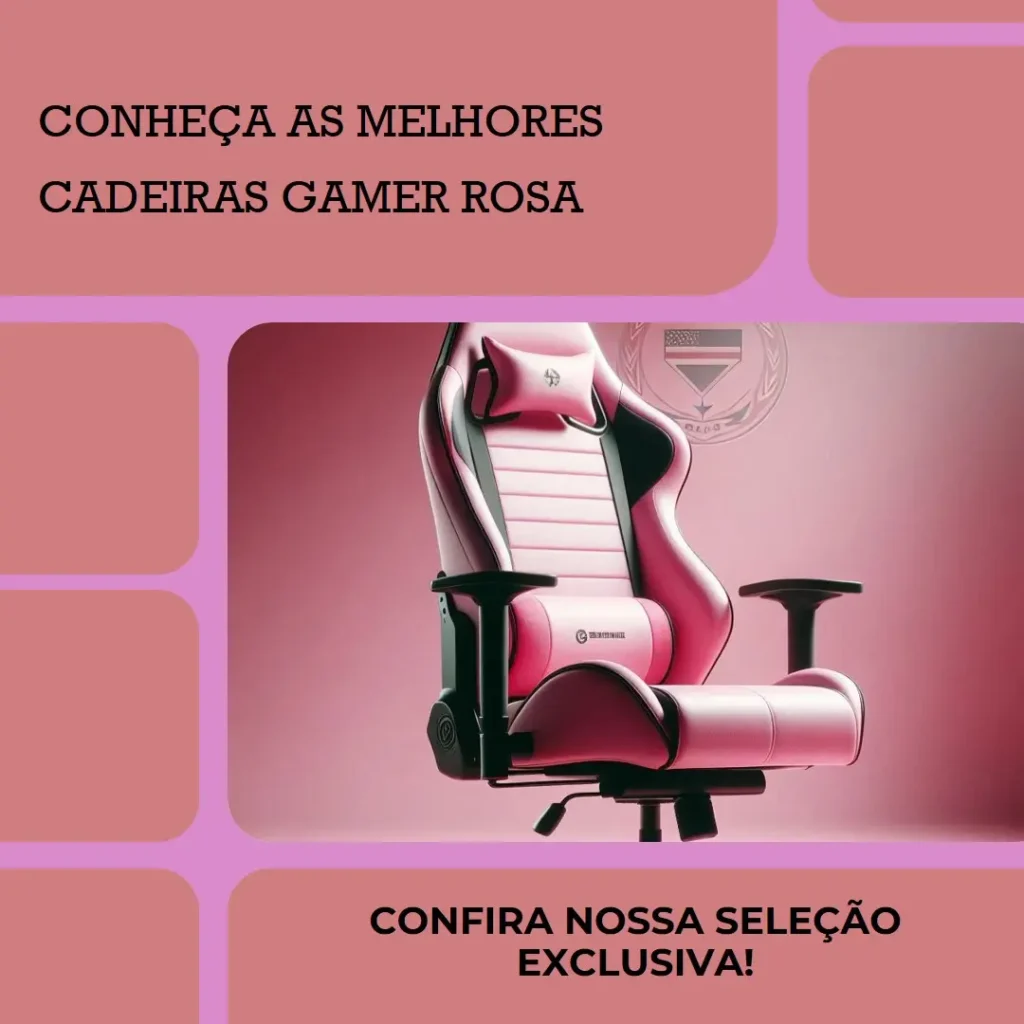 Melhores 5 cadeira gamer rosa