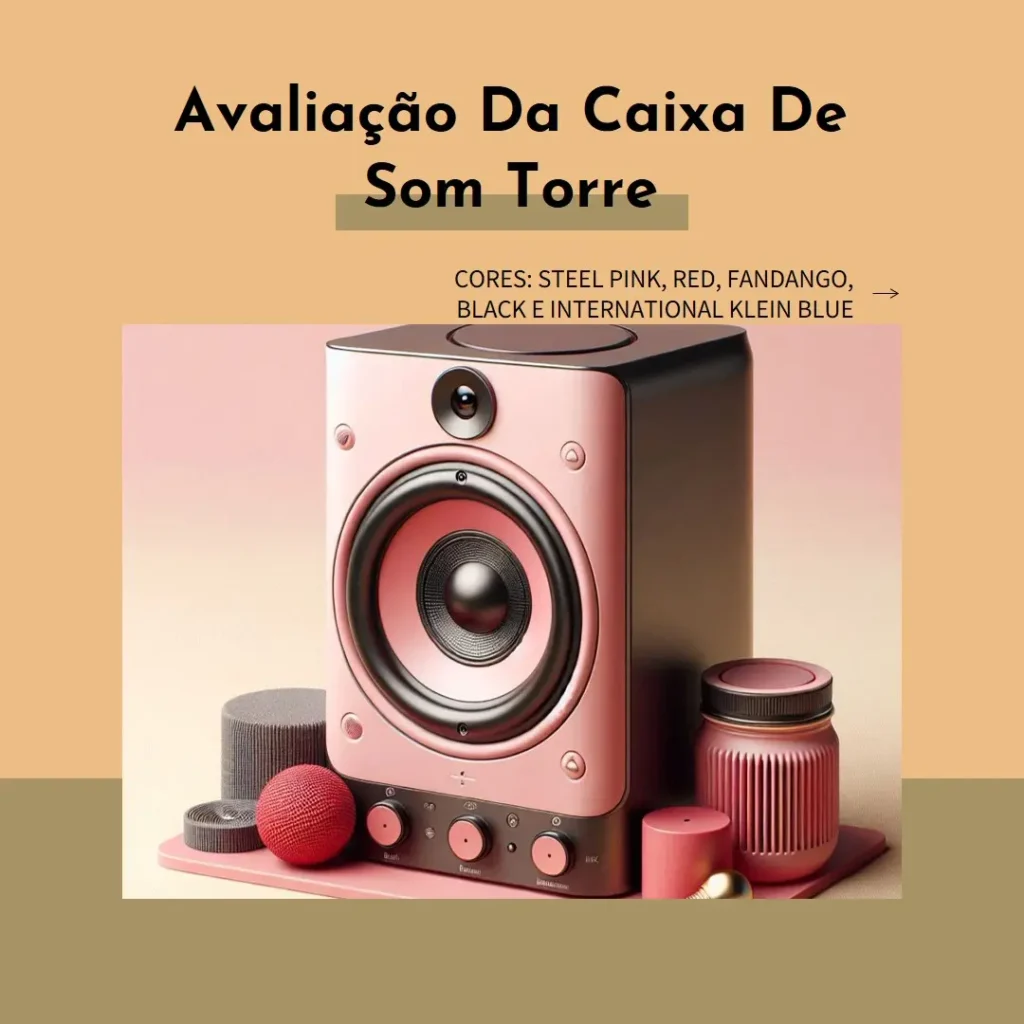 Caixa de Som Torre Storm 8 Pol. 1000W RMS Bt/Fm/P10 Pulse - SP509