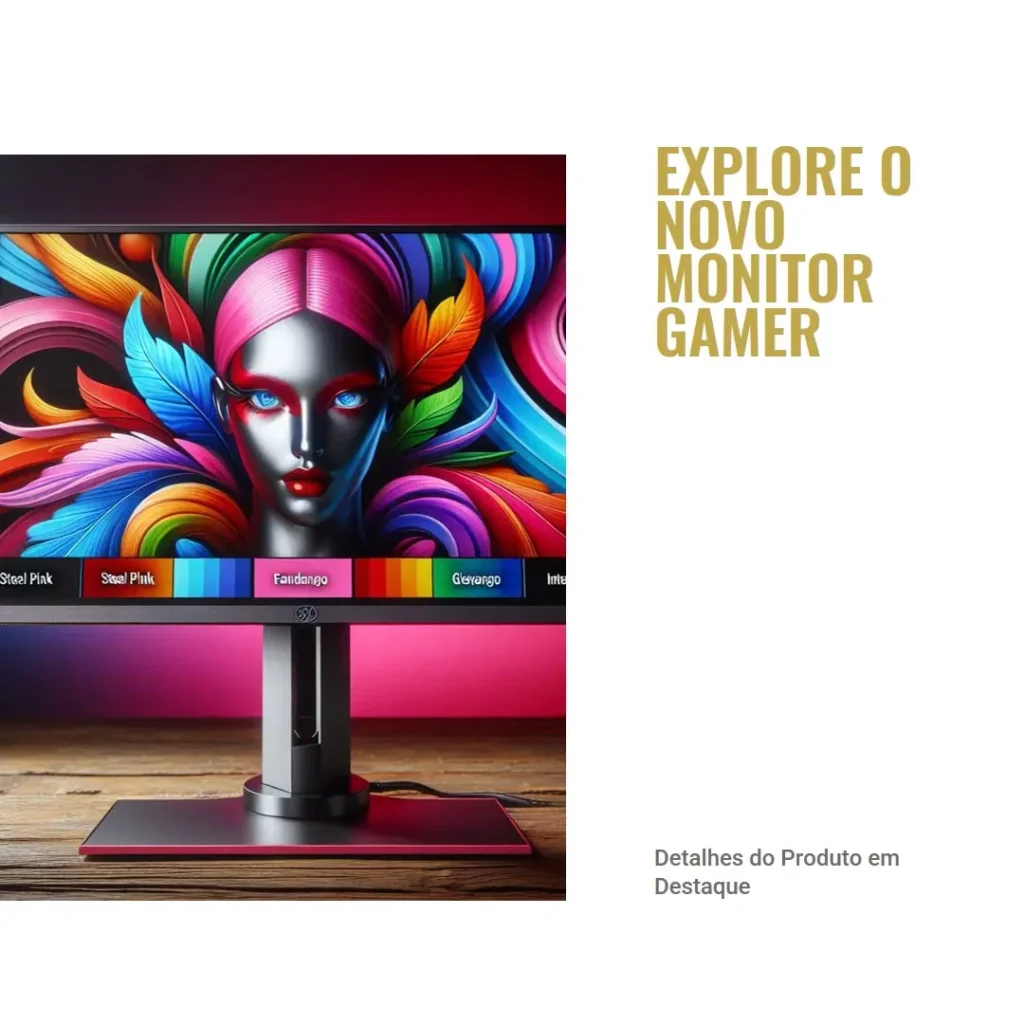 Monitor Gamer New Hero Blade 23.8", IPS, Full HD, 180Hz, 1ms