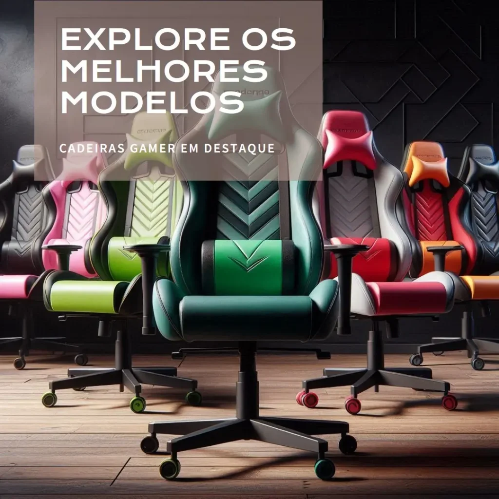 Cinco Principais Modelos de cadeira gamer verde