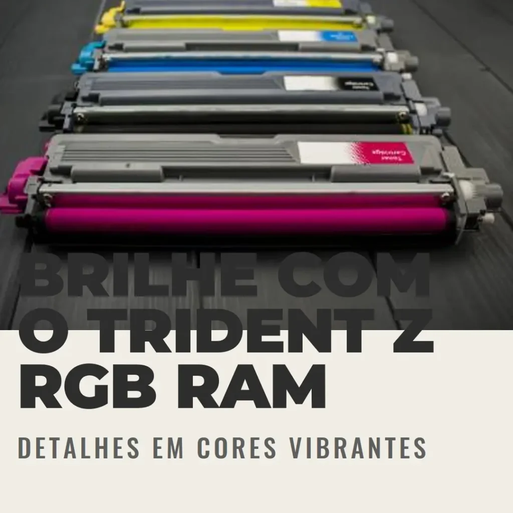 G.SKILL Trident Z RGB Series DDR4 RAM 16GB 3200MT/s: Alto Desempenho e Estilo para seu PC