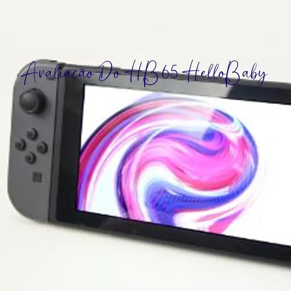 HB65 HelloBaby Babá Eletrônica com Controle Remoto de 355° e Visão Noturna