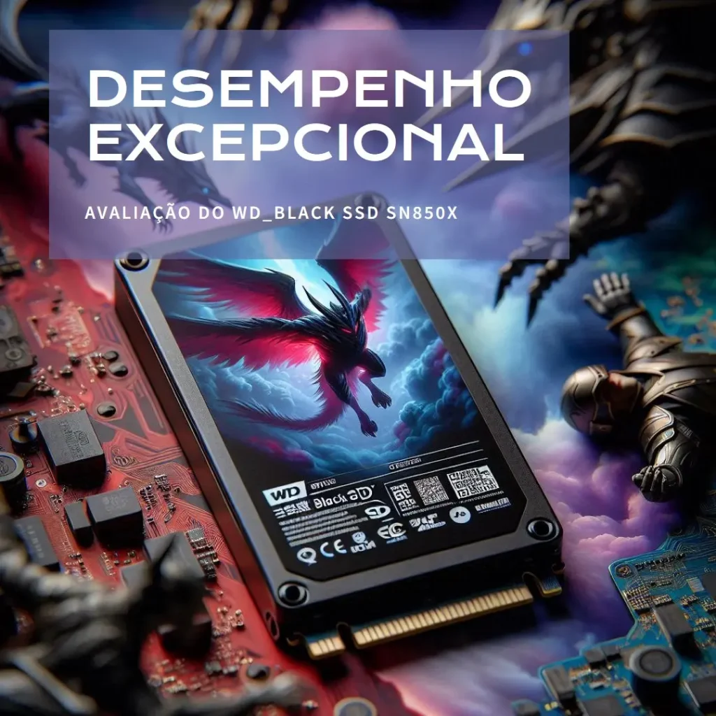 WD_BLACK SSD SN850x 1TB NVMe M.2 2280: Desempenho Extremo com Dissipador
