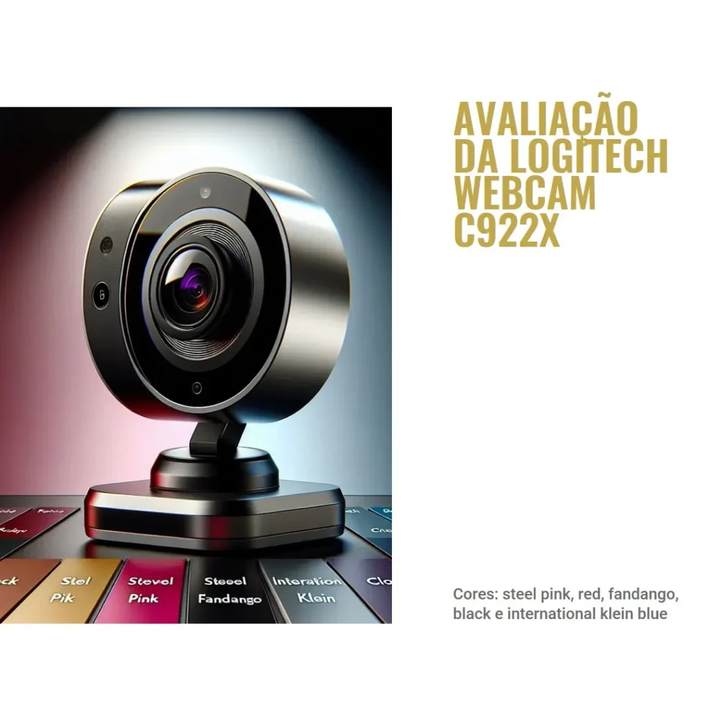 Logitech Webcam C922x Pro Stream – Câmera Full HD 1080p