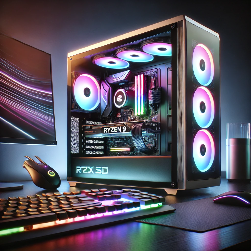 PC Gamer Ryzen 9 7900X3D, RTX 4070, 128GB DDR5 e 1TB NVMe