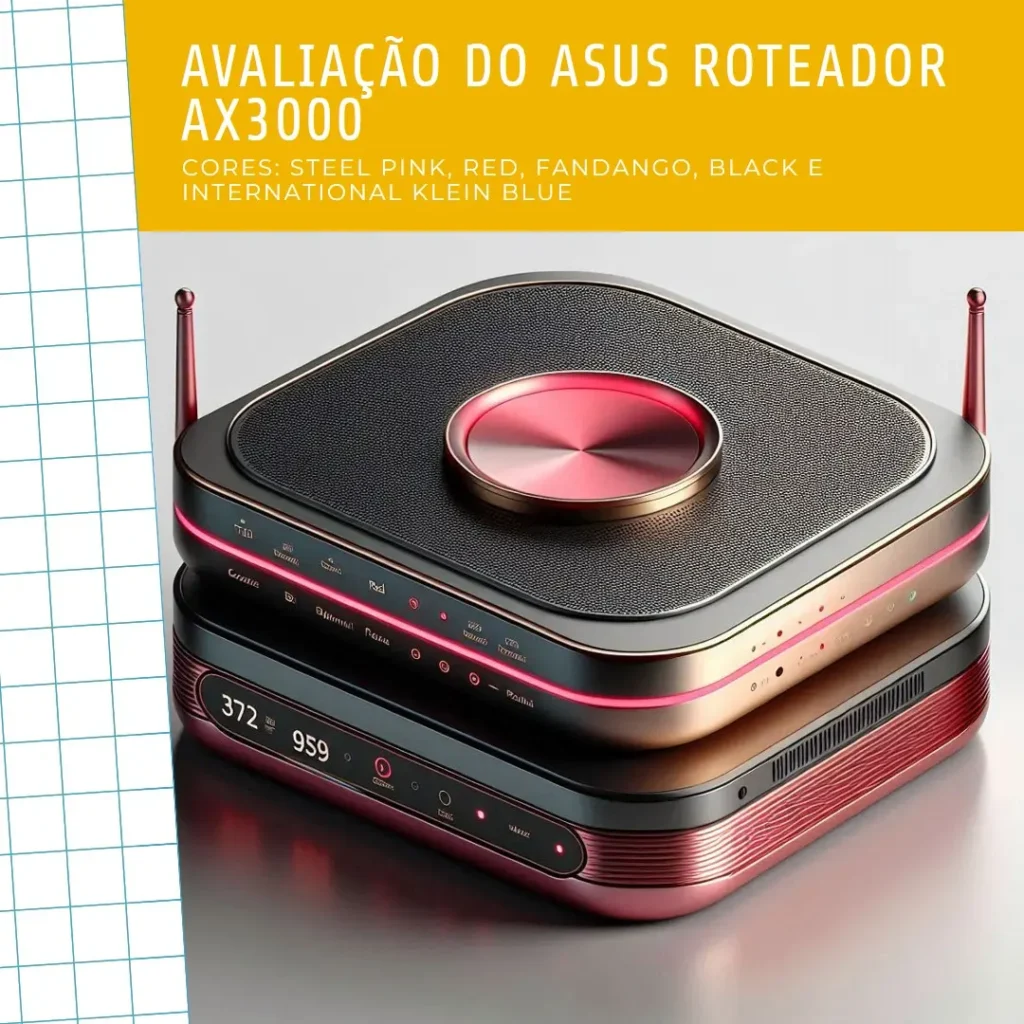 ASUS Roteador AX3000 WiFi 6 (RT-AX57): Desempenho e Conectividade