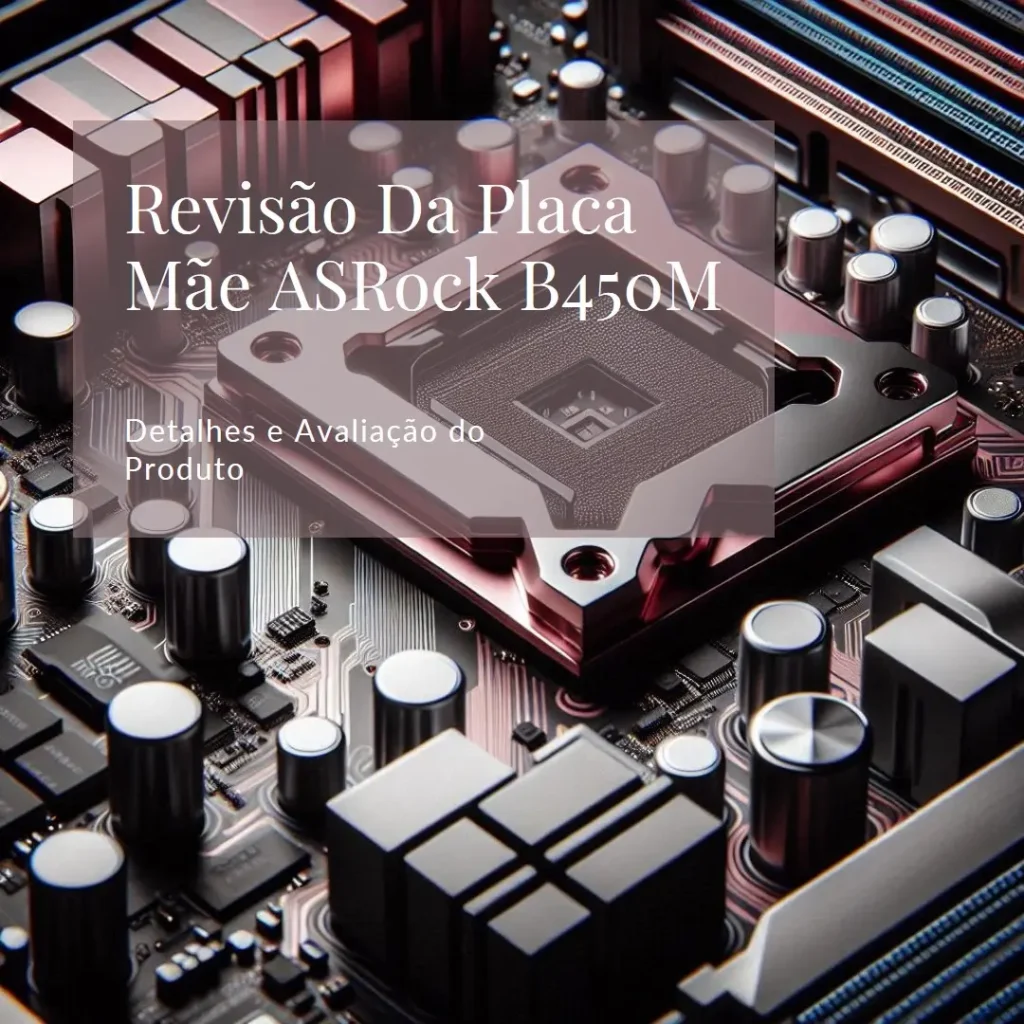 Placa Mãe AM4 USB 3.1 Type-C ASRock B450M Steel Legend