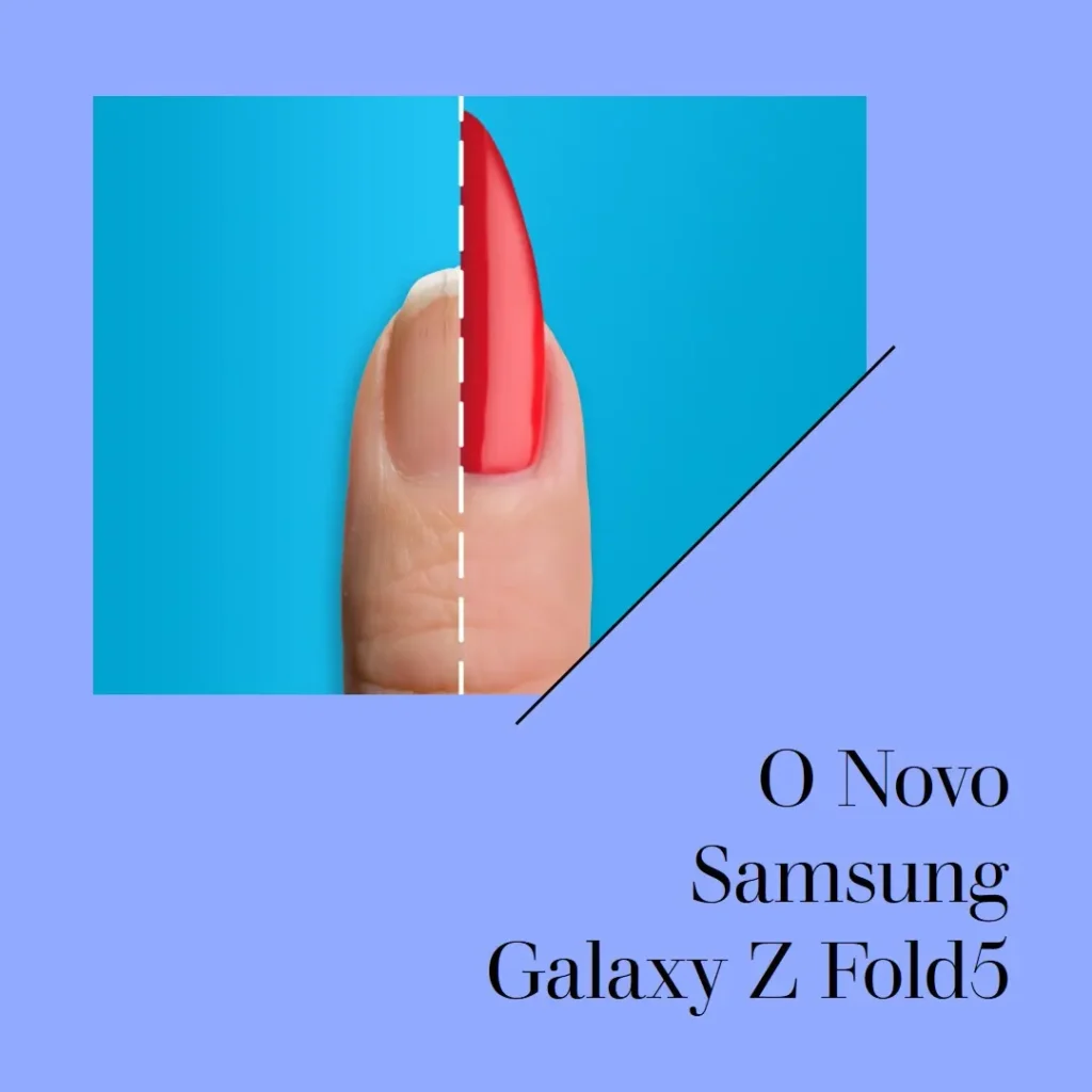 Samsung Galaxy Z Fold5 512GB Tela dobrável de 7.6" Dual Chip 12GB RAM Câm. Tripla até 50MP + Selfie 10MP