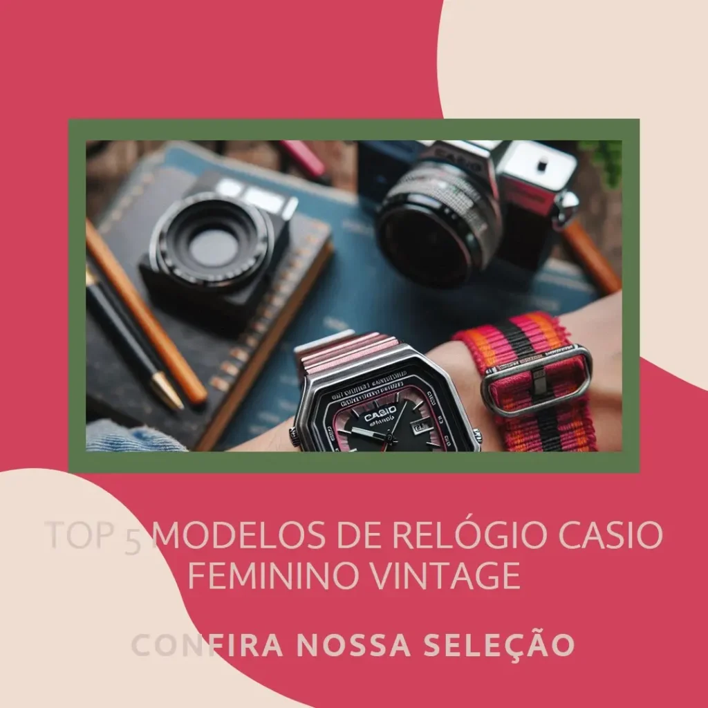 Top Cinco Modelos de Relogio Casio Feminino Vintage