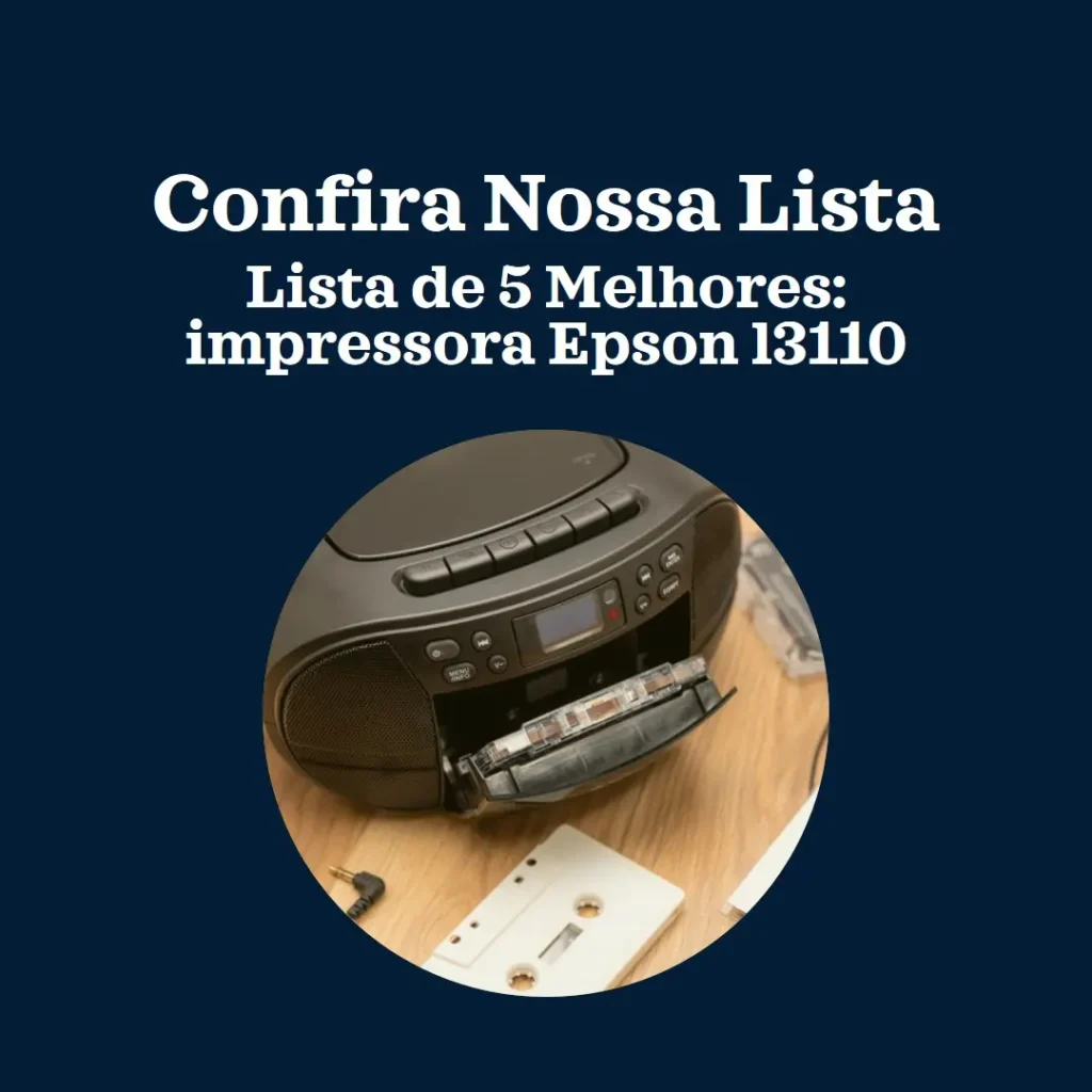 Lista de 5 Melhores: impressora Epson l3110