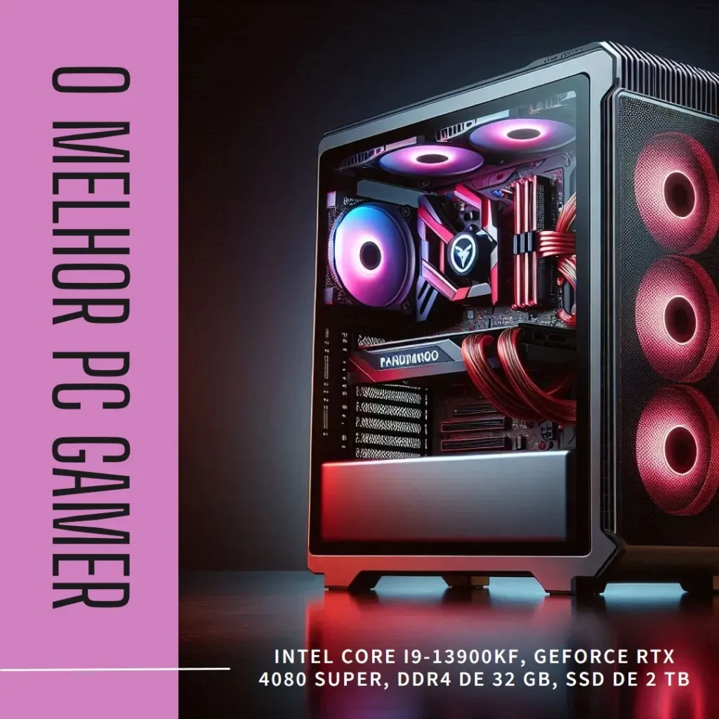 PC Gamer Intel Core i9-13900KF, GeForce RTX 4080 Super, 32GB DDR4, 2TB SSD