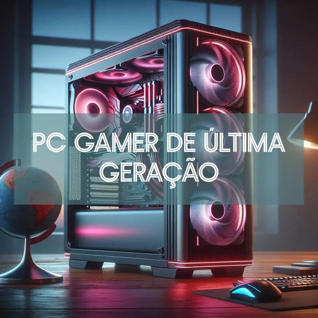 PC Gamer Intel i9-14900F, GeForce RTX 4060, 16GB, SSD 480GB