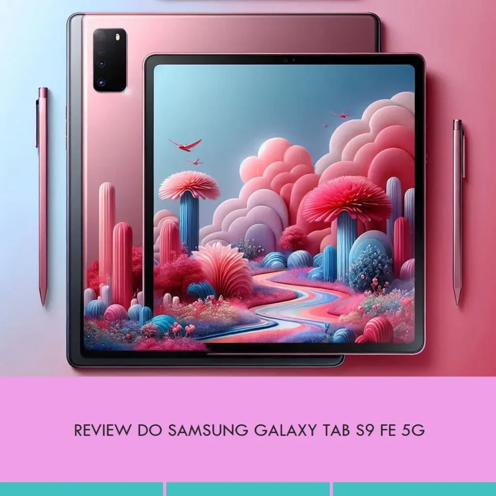 Review Tablet Samsung Galaxy Tab S9 FE 5G, 128GB, 6GB RAM, Tela Imersiva de 10.9"