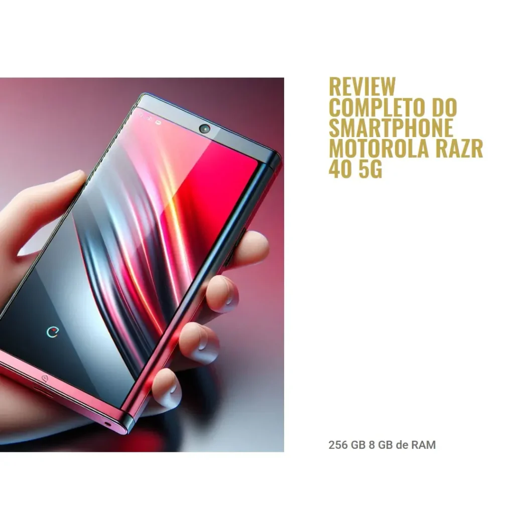 Smartphone Motorola Razr 40 5G 256GB 8GB RAM - Um Review Completo