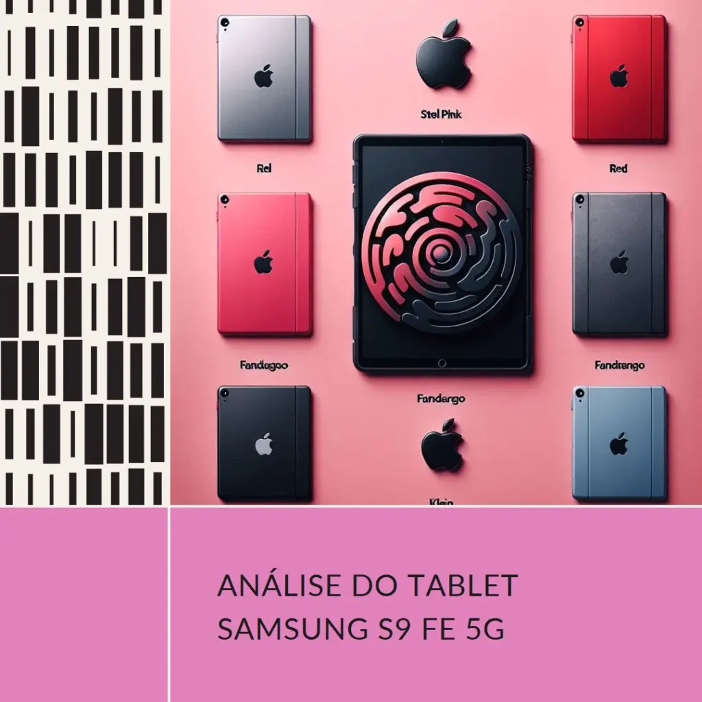 Review do Tablet Samsung S9 FE 5G 128GB 10.9" Capa SPen SM-X516BZADZTO