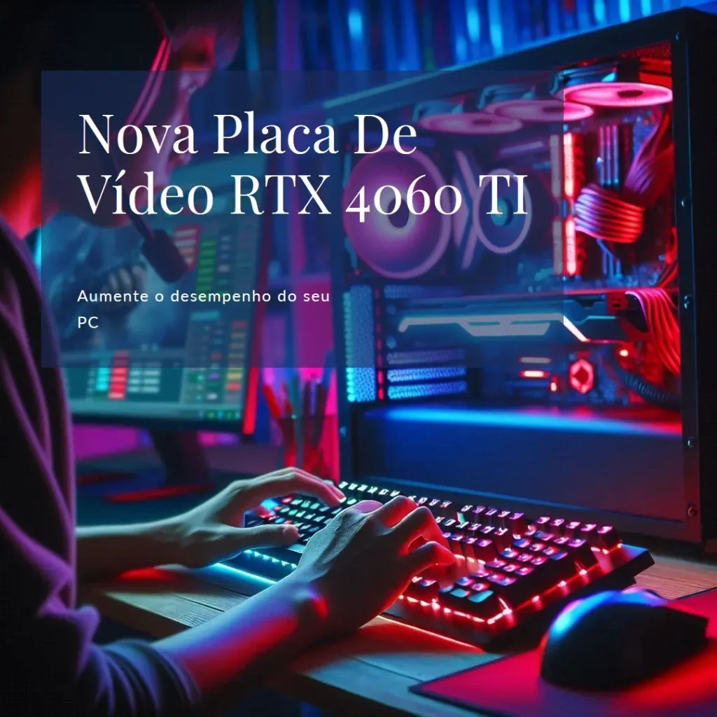 Placa de Video RTX 4060 TI 8GB GDDR6 128 Bits VENTUS 2X OC MSI 912-V515