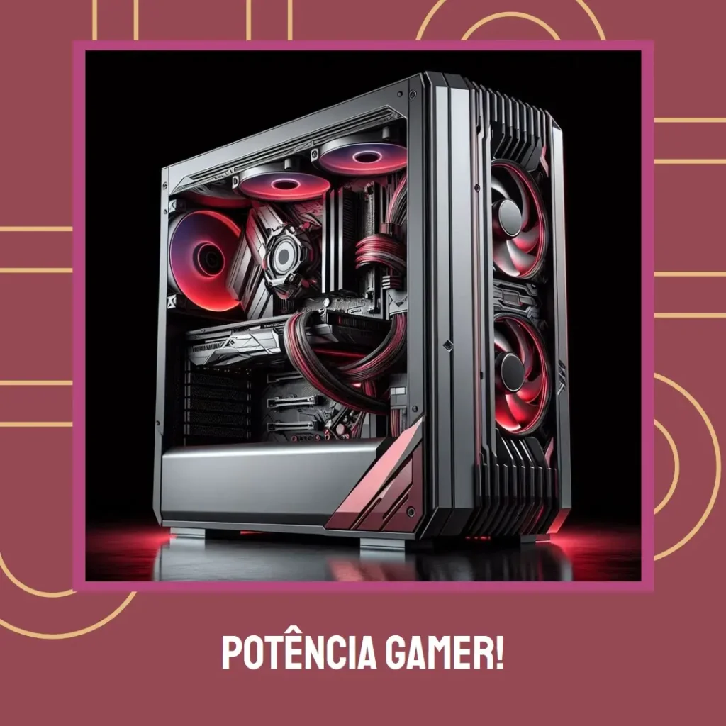 PC Gamer Intel Core I5 9ª Geração, RTX 3050, RAM 16GB, SSD 1TB