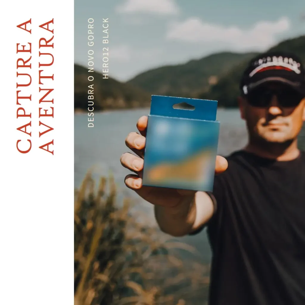 GoPro HERO12 BLACK - À Prova D'água com 5.3K60, 27MP, Vídeo HDR e HyperSmooth 6.0
