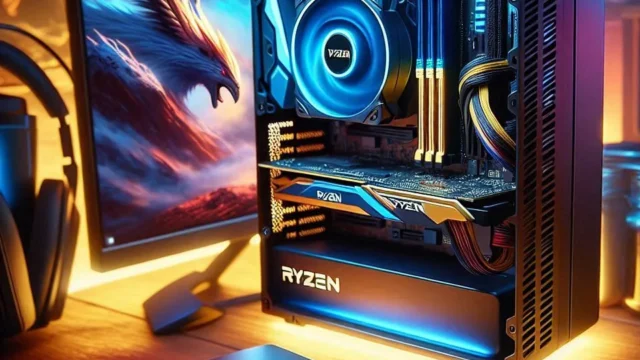 Pc Gamer CPU Ryzen 9 7900X SSD 1TB M.2 NVMe 32GB RAM DDR5 - Windows 11
