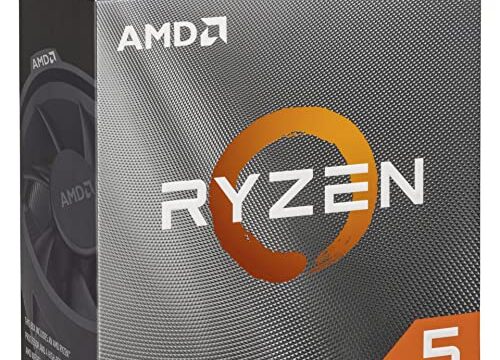 AMD Ryzen 5 4500 6-Core, 12-Thread Unlocked Desktop Processor with Wraith Stealth Cooler