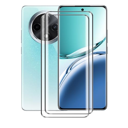 AQGGIIXY Protetor de tela para Oppo A3 Pro PJY110 (6,7 polegadas), ultra resistente, protege a tela, resistente a arranhões, protetor de tela de vidro temperado para Oppo A3 Pro PJY110, pacote com 2