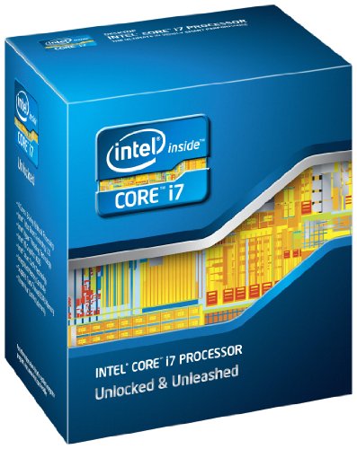 Intel Core i7-2600K Quad-Core Processor 3.4 Ghz 8 MB Cache LGA 1155 - BX80623I72600K,Black