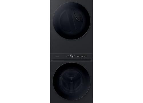 Lavadora e Secadora Bespoke Samsung AI Laundry Hub WH17D Black 17kg 127V