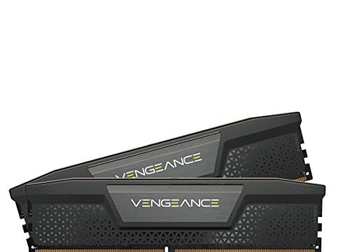 Memória Corsair Vengeance - 32GB (2x16GB), DDR5, 5200Mhz, C40, Preto - CMK32GX5M2B5200C40