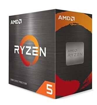 Processador AMD Ryzen 5 5600X, Cache 35MB, 3.7GHz (4.6GHz Max Turbo), AM4, Sem Vídeo