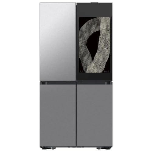 Samsung Geladeira French Door Family Hub 4 Portas Flexzone Samsung Bespoke RF29D Inox 699L - 127V
