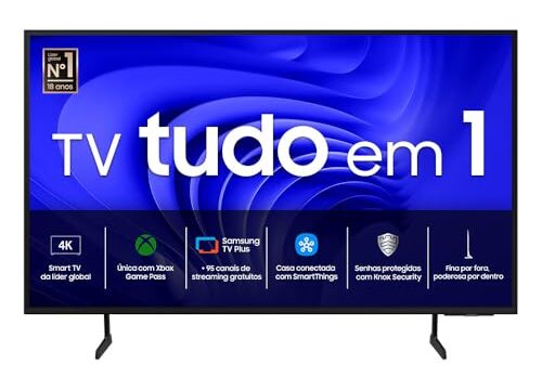 Samsung Smart TV 43" UHD 4K 43DU7700 - Processador Crystal 4K, Gaming Hub