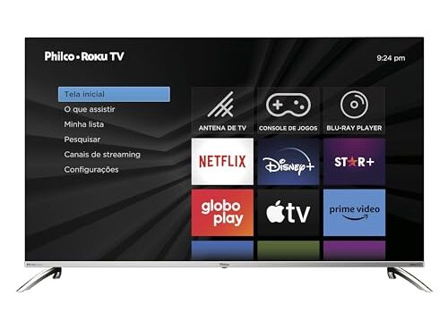 Smart TV 50 Philco PTV50G7PR2CSB 4K Roku TV Led Dolby Audio