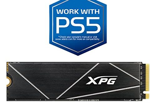 SSD Adata XPG Gammix S70 Blade - 512GB, NVMe, M.2 2280, Leitura até 7200MB/s, Gravação até 2600MB/s, Dissipador, PS5
