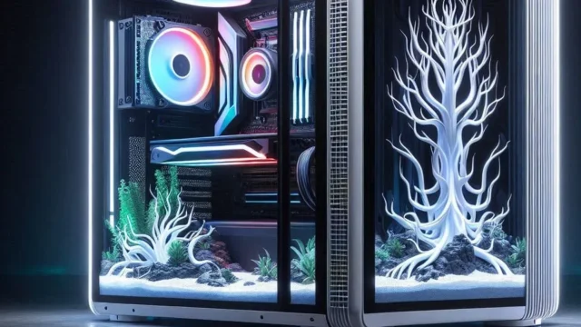 Gabinete Redragon Wideload Pro - Aquário, Vidro Panorâmico, Branco