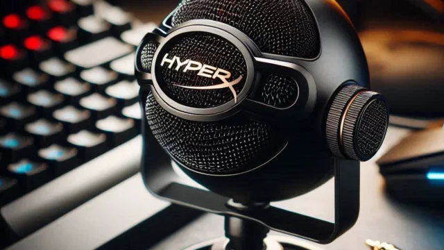 HyperX Microfone Gamer QuadCast - Qualidade de Áudio Profissional