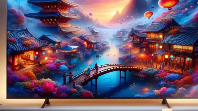 Samsung Smart TV 65" QLED 4K 65Q65D - Tecnologia de Pontos Quânticos e Design AirSlim