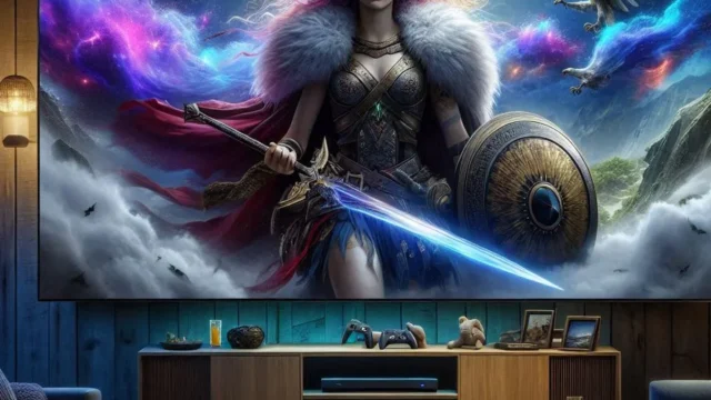 Samsung Smart TV 65" QLED 4K 65Q60D - Tecnologia de Pontos Quânticos e Gaming Hub