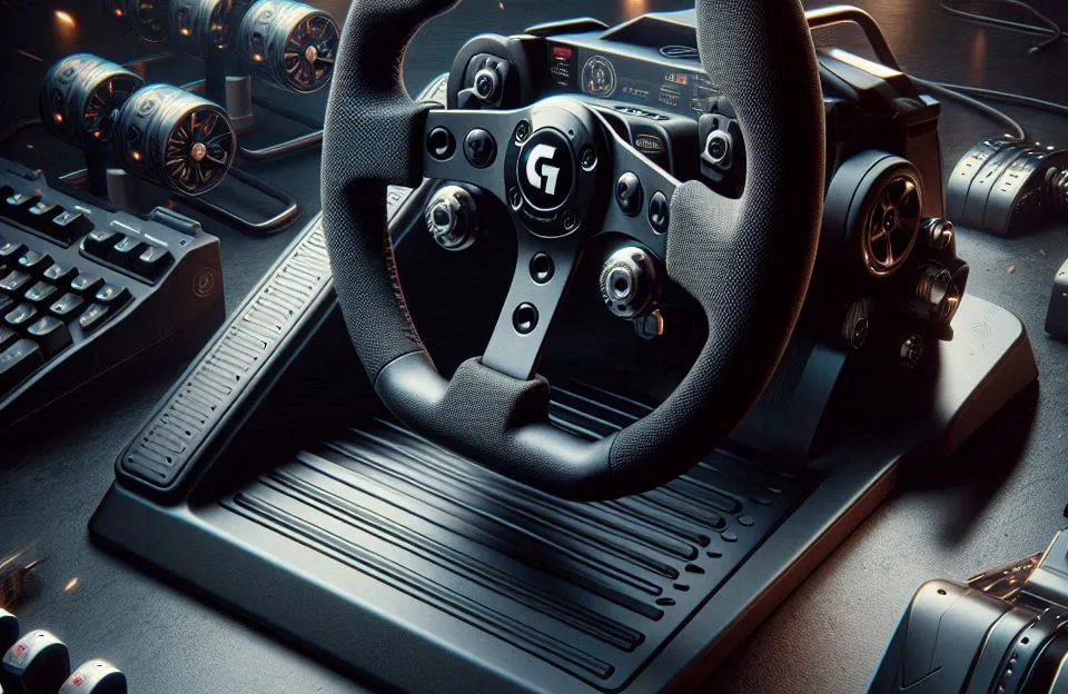 Logitech G Volante de Corrida e Pedais 29 Driving Force: Feedback Realista e Controle Premium