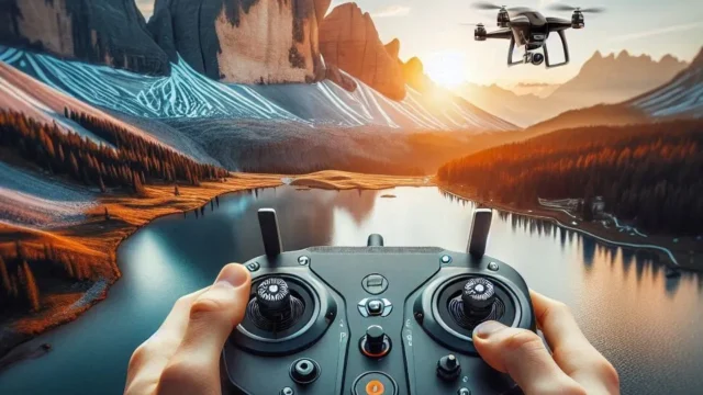 DJI Controlador de Movimento FPV: Experiência Imersiva em Voos de Drone